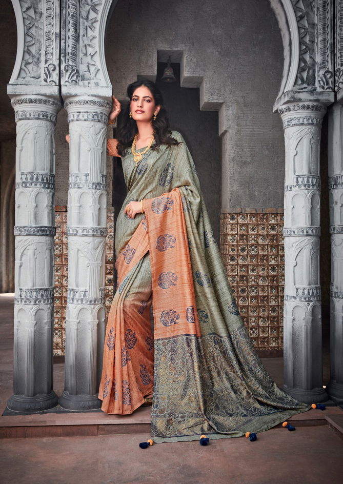 Sr Panama Soft Linen Wholesale Designer Saree Catalog
